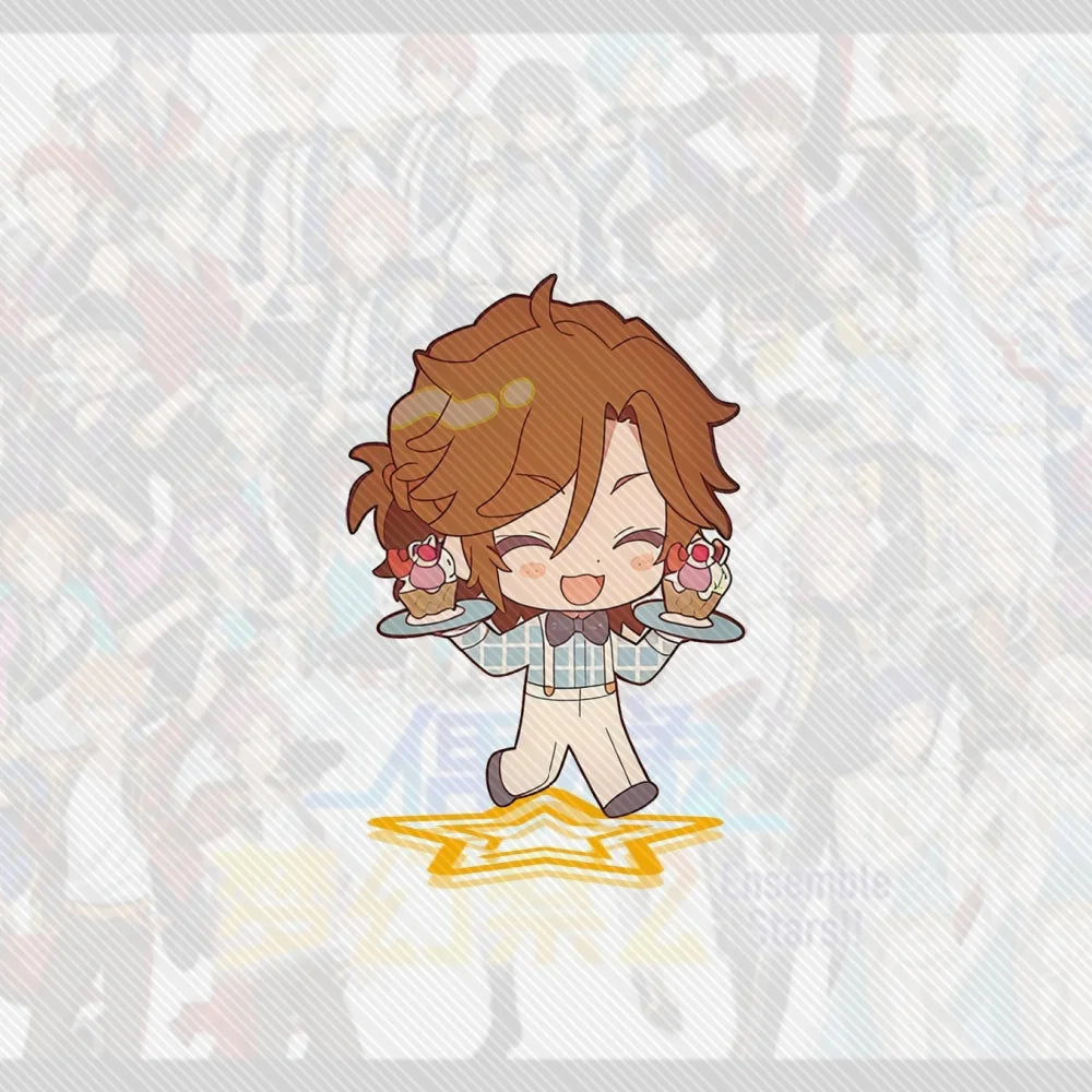 10CM game Ensemble Stars Acrylic Stand cute Model Desk Decor Cosplay Characters Ornament Accessories Good Christmas Gifts