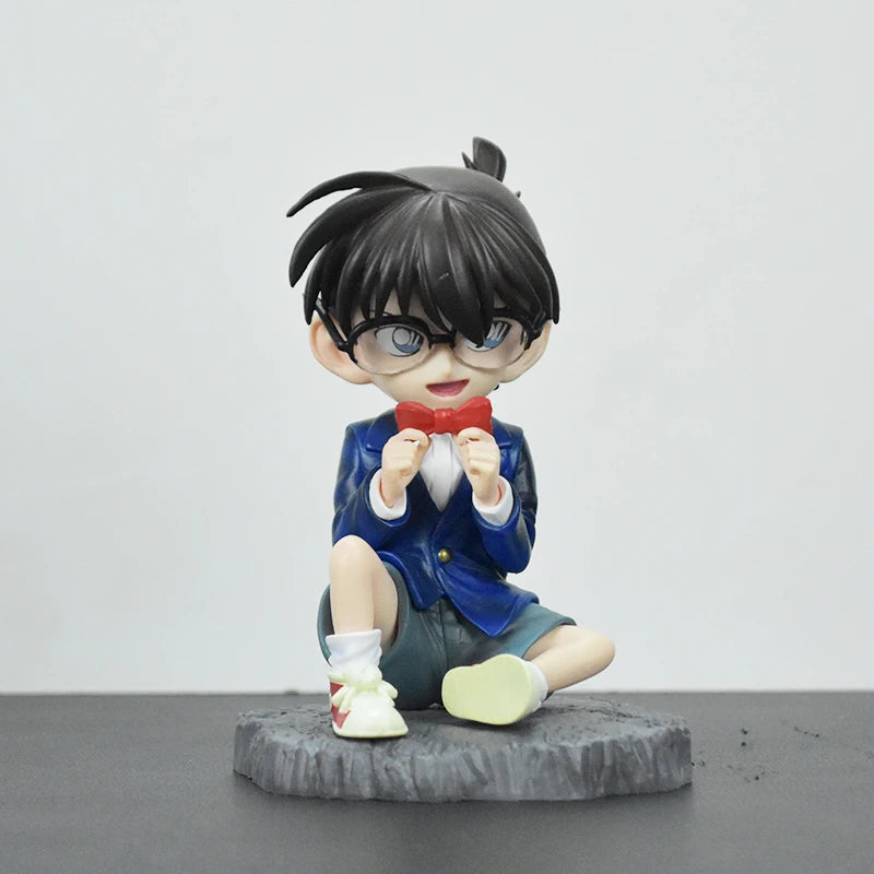 Anime Cute Inuyasha Childhood Toys Sesshoumaru Action Figures Detective Conan Edogawa Figures Model PVC Collectible Toys Gift