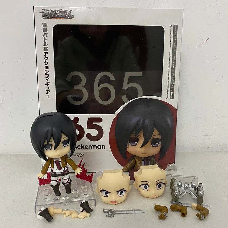 Anime Figures 775 Erwin Smith 390 417 Figures Levi Eren Jaeger 375 Levi Ackerman 365 2000 2001 Action Figure Toys Christmas Gift