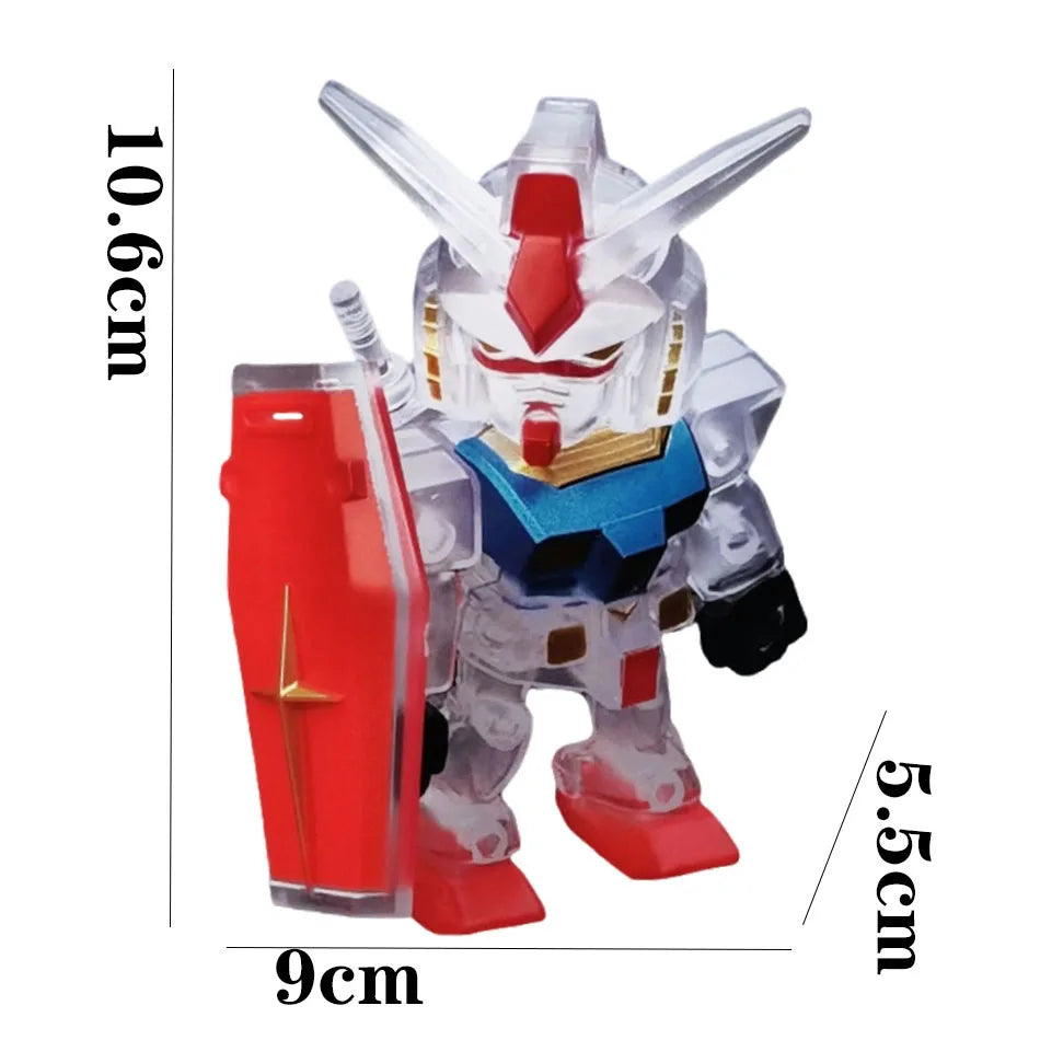 Mcdonald Gundam Figuur Qmsv Rx-78-2 Ver Angus Mobiel Pak Actie Beeldje Verzamelbaar Model Standbeeld Robot Kits Speelgoed gifts