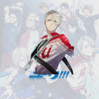 15CM Anime Yuri on Ice Acrylic Stand Model Cosplay Charm Characters Ornament Accessories Goods Collection Christmas Gifts