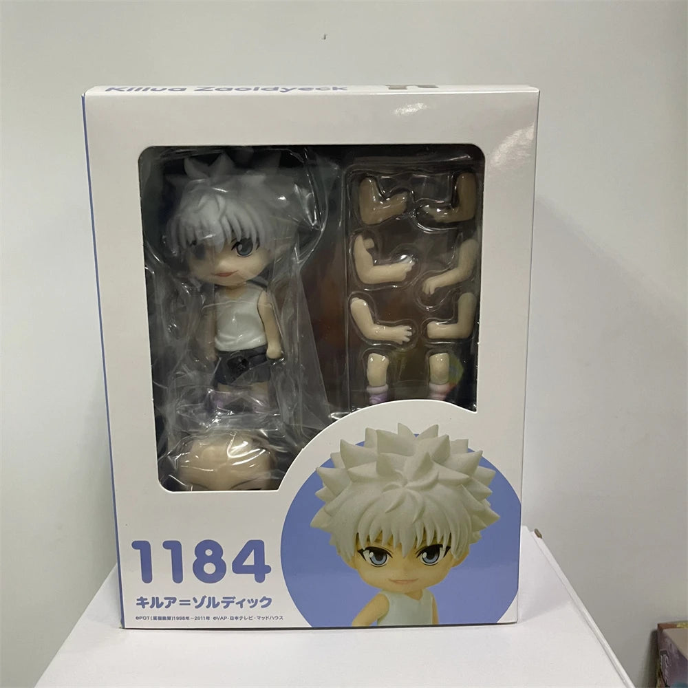 Hunter X Hunter Anime Figure Chrollo Lucilfer #1186 Kurapika 1185 Gon 1183 Killua Zoldyck 1814 PVC Action Figure Toys Doll