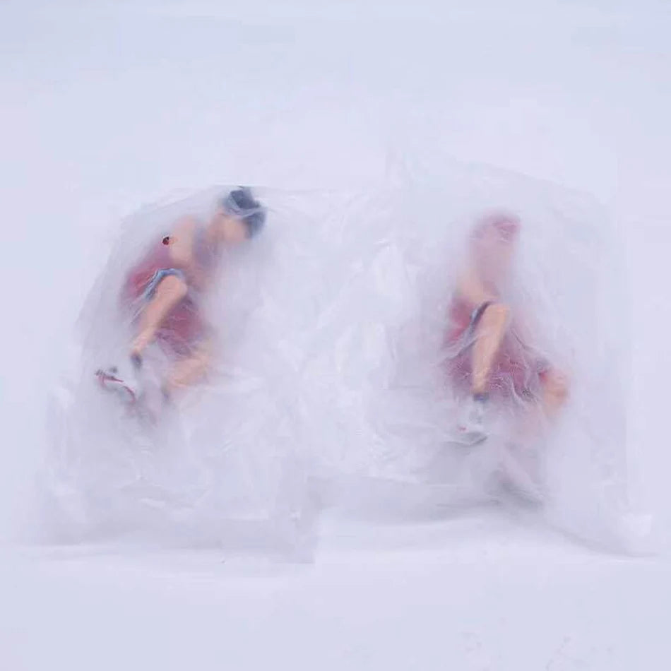 15cm Anime SLAM DUNK Sakuragi Hanamichi Figures Rukawa Kaede Model Toys Car Desktop Ornament Auto Interior Decoration Gifts