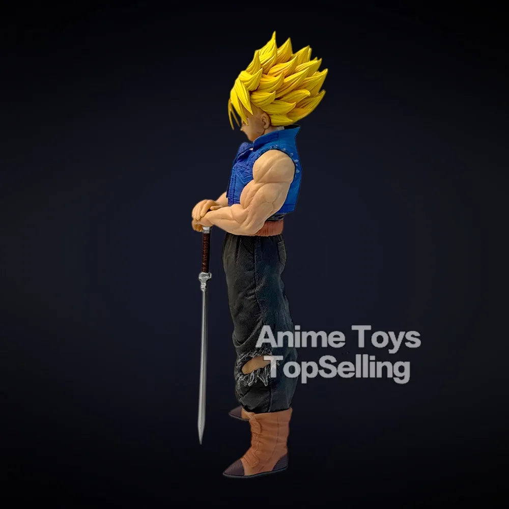 25cm/9.84in Anime Dragon Ball Z Figure Trunks Action Figures Pvc Statue Collection Model Toys for Children Gifts