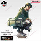 BANDAI Ichiban Kuji Attack on Titan I Will Finish the Beast Titan Levi Anime Figure In Stock Boxed Model Toys Holiday Gifts