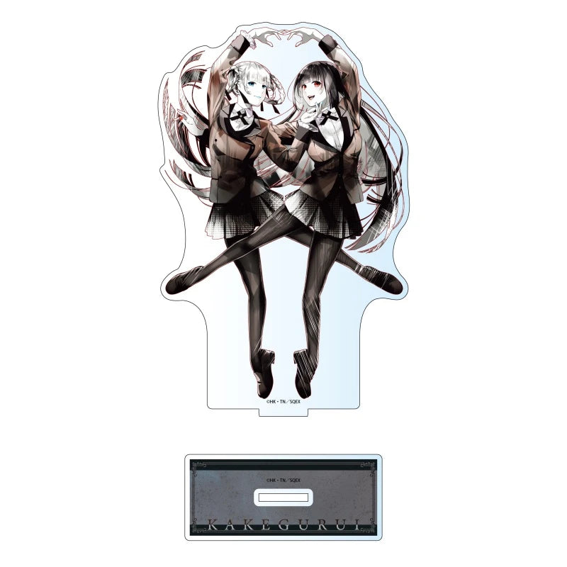 Anime Kakegurui Acrylic Stand figure Yumeko Jabami/Mary Saotome Stand Plate Cosplay Prop Decor Cartoons Gifts 15cm