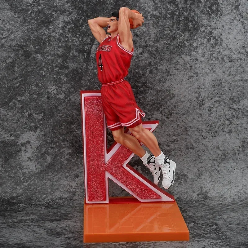 SLAM DUNK Figure Kaede Rukawa Sakuragi Hanamichi  Hisashi Mitsui 5pcs Collection Anime Doll Action Figurines Gift Anime Kid Toy