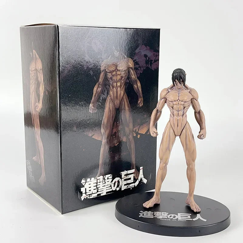 15CM Attack on Titan Hand-handled Warhammer Reiner Brown Giant Kay Giant Female Giant Cartoon Toys Gift
