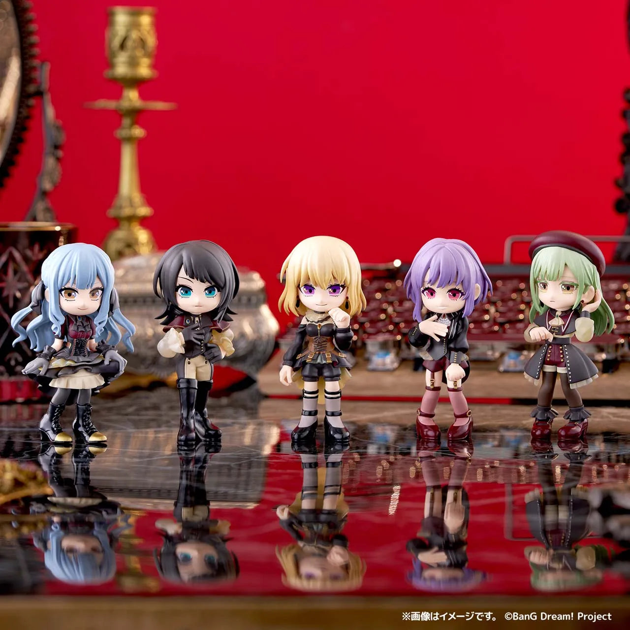 Bushiroad BanG Dream! Nendoroid Mujika Wakaba Mutsumi Q Version Figure - Chibi Collectible Model