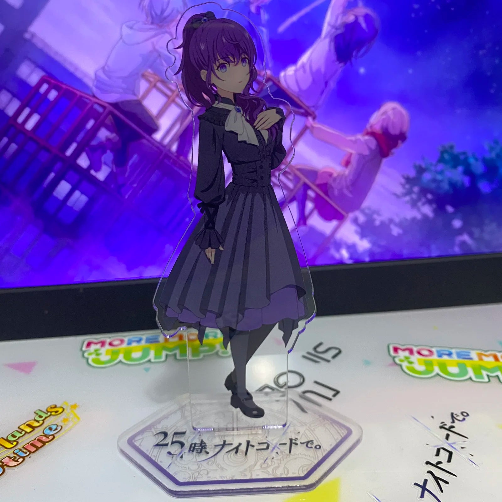 Anime Project Sekai Yoisaki Kanade Asahina Mafuyu Akiyama Mizuki Shinonome Ena Acrylic Stand Model Desk Display Standing Figure