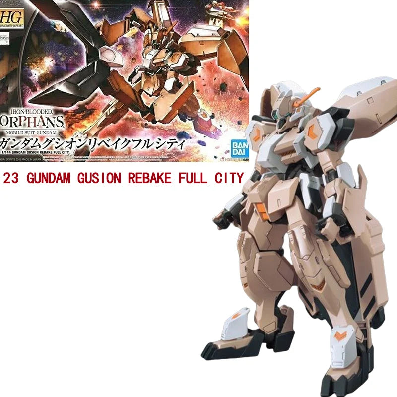 Bandai Genuine HG IBO 1/144 GUNDAM Barbatos Gusion Hajiroboshi Astaroth Anime Action Figure Collectible Assembly Model Toys Gift