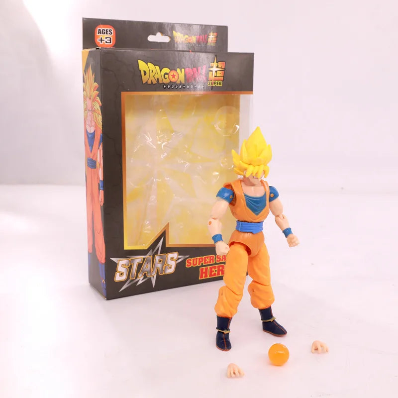Dragon Ball SHF Goku Vegeta Action Figure Super Saiyan Gogeta Dbz Figurine PVC Collection Model Toys for Kids Gifts