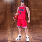 Dasin/Great Toys/GT Slam Dunk Hanamichi Sakuragi Kaede Rukawa Mitsui Hisashi Akagi Takenori Ryota Miyagi 1/12 PVC Action Figure