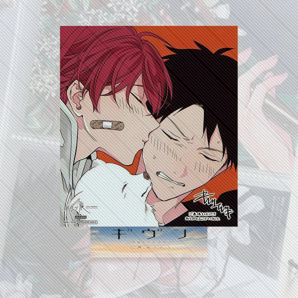 Given Hot BL Manwha Cartoon Anime Acrylic Stand Figure Standing Desktop Display Fans Collection Jewelry Lovely Couple Gifts