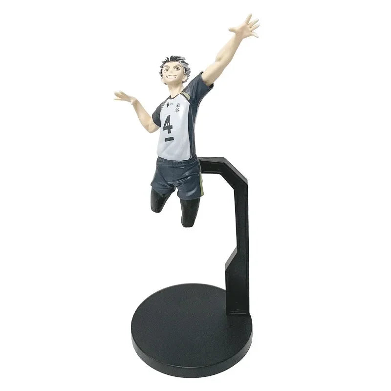 Anime Haikyu!! Kintarou Kageyama Akaashi Keiji Toru Oikawa Action Figure Toys