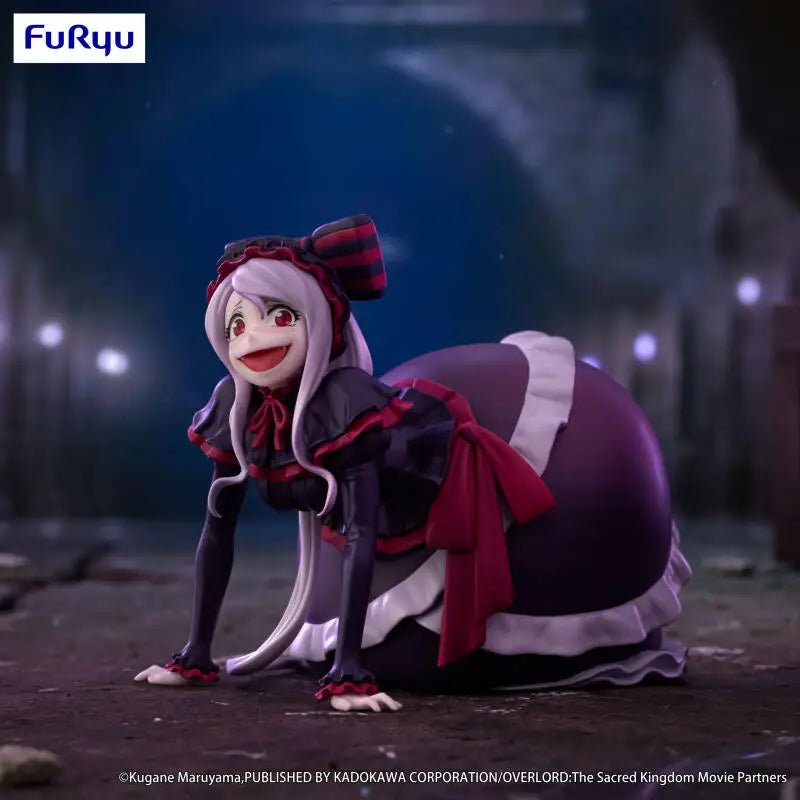 Genuine Original Furyu Overlord Noodle Stopper Shalltear Bloodfallen In Stock Figure Model Collector Figurine Desktop Ornament