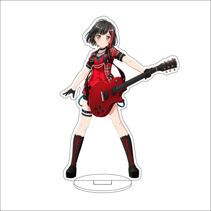 Anime BanG Dream! Acrylic Stand Ornaments Taki Shiina Rui Yashio Rei Wakana Kokoro Tsurumaki Figure Stand Halloween Gifts