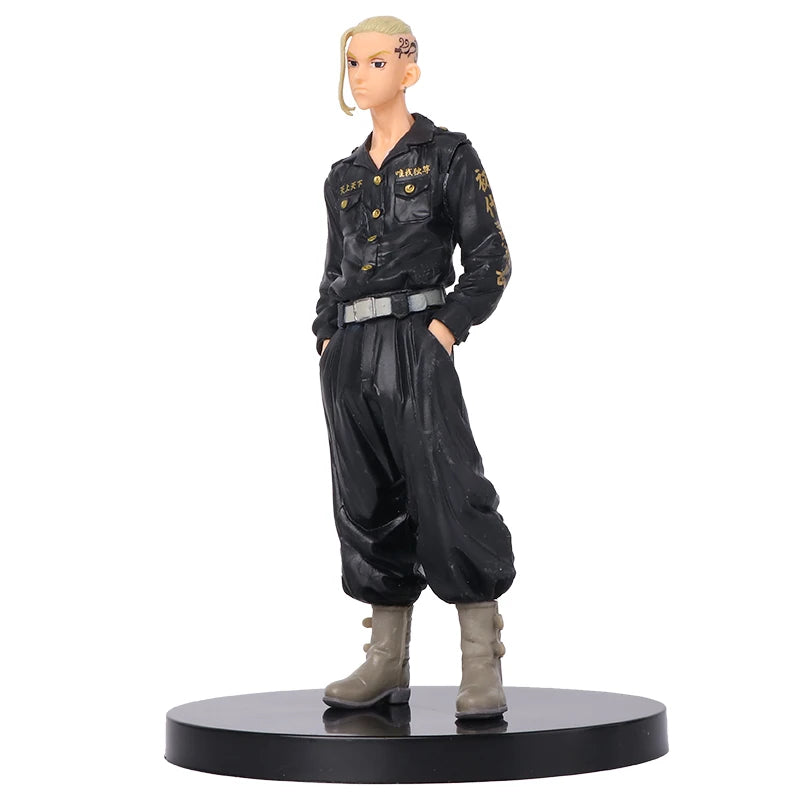 17CM Anime Figure Tokyo Revengers Hanagaki Takemichi Student School Uniform  Model Dolls Toy Gift Collect Boxed Ornaments PVC