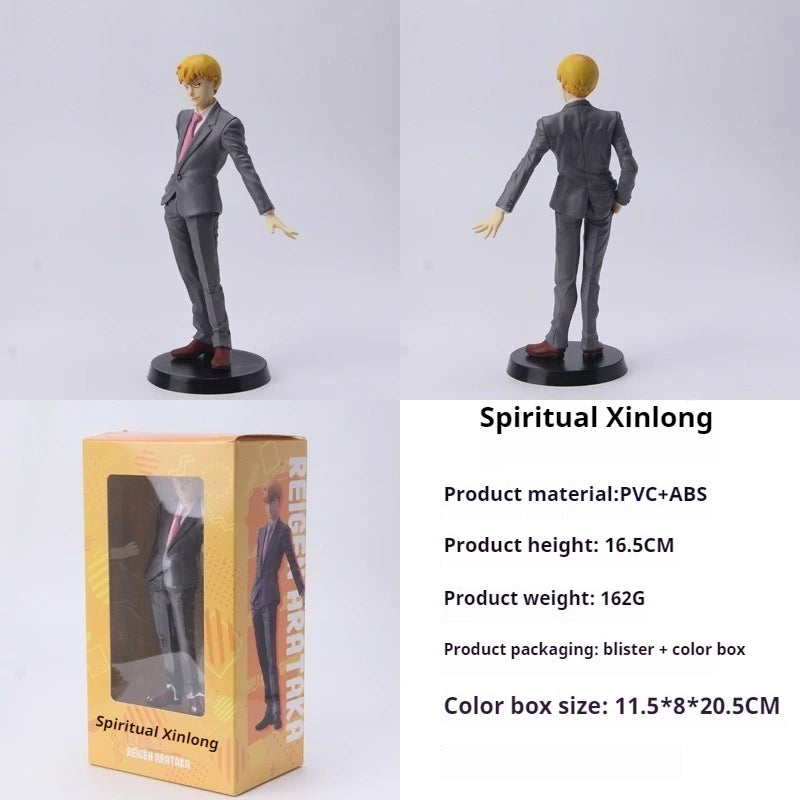Mob Psycho 100 Shigeo Kageyama Arataka Reigen Anime Figures Peripherals Collectible Figurines  Desktop Ornaments Gift for Fans