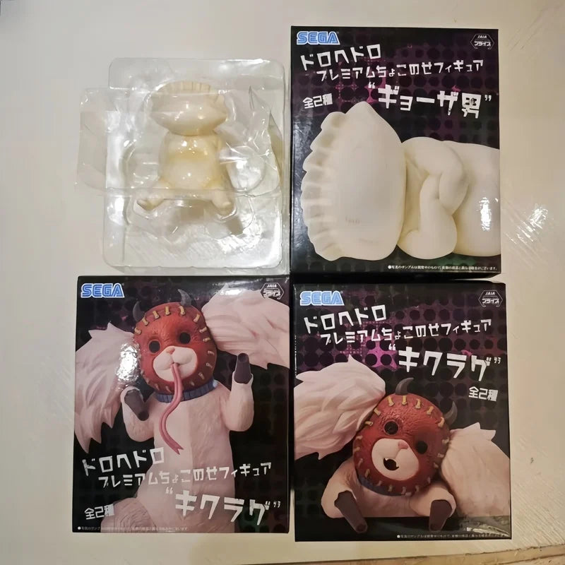 Sega Original In Stock Dorohedoro Kaiman Lizard Head Gas Mask Action Figure Pvc Desktop Ornament Model Collection Toys Gifts