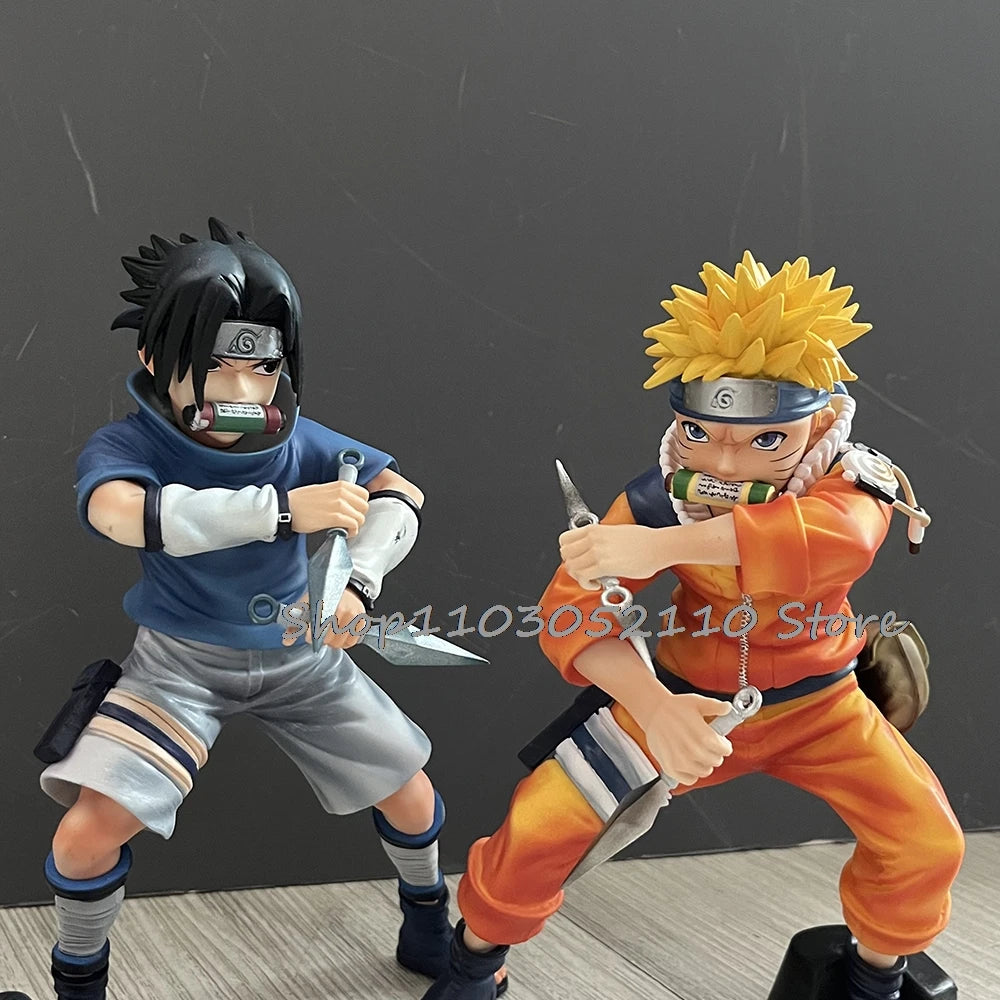Naruto Uchiha Sasuke Uzumaki Figure Anime Naruto Zhenyi Handmade Figure Model Collection Toy Doll Birthday Gifts