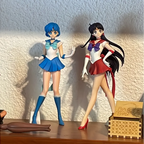 Cute Sailor Moon Anime Figure Kawaii Sailor Saturn Mars Mercury Jupiter Venus Action Figurine Collectible Kids Toys Model Gifts