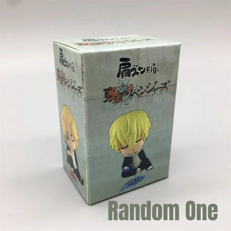 Tokyo Revengers Cute Shoulder to shoulder 2nd generation Action Figure model Toys Desktop car ornaments festival birthday gifts