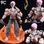 9L 3D Printed Anime Jujutsu Kaisen Sukuna Lucky13 Dummy 13 Movable Shapeshift T13 Action Figures Mannequin Toys for Collectors