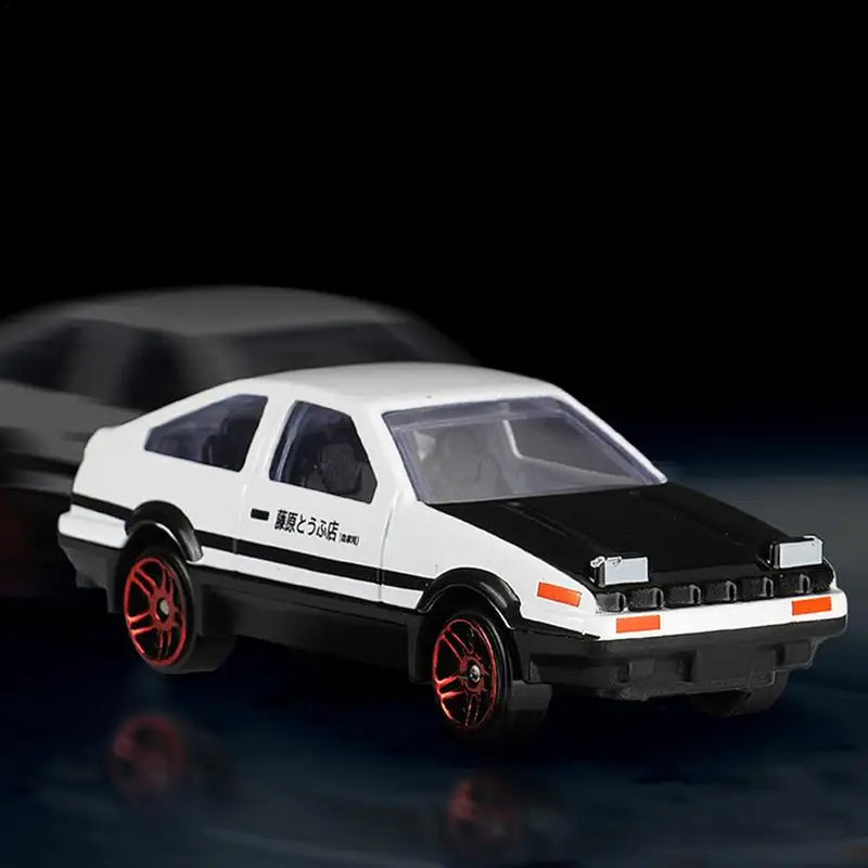 Initial D AE86 Alloy Car Interior Models Toys Automatically Drift Rotating Auto Dashboard Metal Ornaments Fujiwara Car