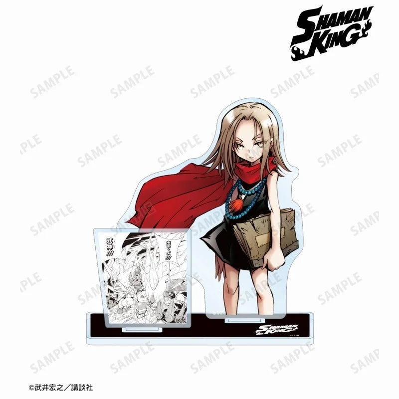 SHAMAN KING Standing wholesale Doll Cosplay Fans Gift 15CM HD Acrylic Stands Model Collect Toy Figure Anime