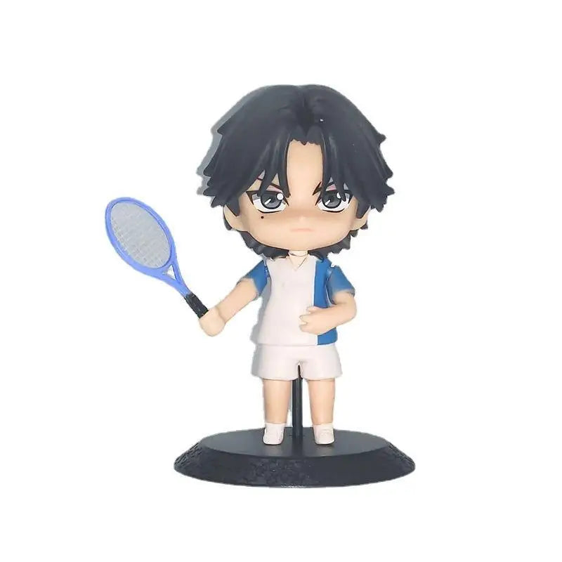 4Pcs/1Set Anime THE PRINCE OF TENNIS Figure Ryoma Echizen Atobe Keigo Set Model Toy Doll Gift Collection Action Figure PVC
