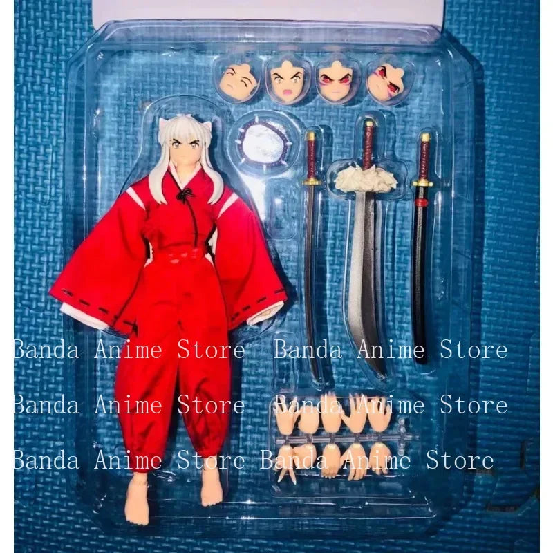 Dasin/Great Toys/GT Inuyasha 1/12 16cm/6 Inch SHF/S.H.F PVC Action Figure Model Toy Collection Gift In Stock