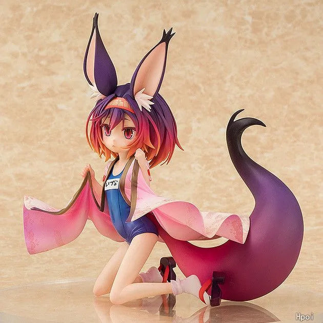 20CM Anime NO GAME NO LIFE swimwear Hatsuse Izuna Action Figure PVC Model Statue Toy Doll Desk Decor Collection Gifts