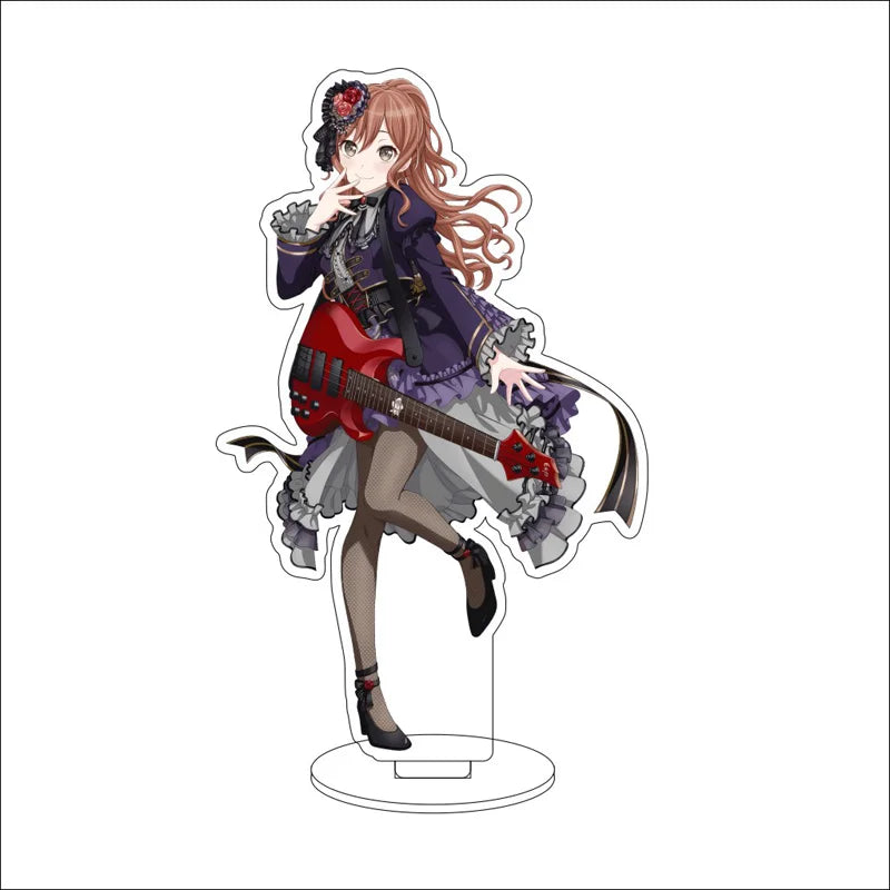 Anime BanG Dream! Acrylic Stand Ornaments Kasumi Toyama Ran Mitake Aya Maruyama Yukina Minato Figure Stand Halloween Gifts