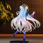 No Game No Life Shiro Anime Figure 18cm PVC Action Figure Collectible Toy Gift with Cat Ear School Uniform