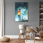 Hajime no Ippo Anime Video Game Canvas Art Poster  Modern Wall Art Picture Print for Family Bedroom Decor