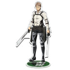 Attack on Titan Eren Jaeger Action Figure Toy Jean Hange Armin Mikasa Shingeki no Kyojin Acrylic Stand Model Doll For Exhibition
