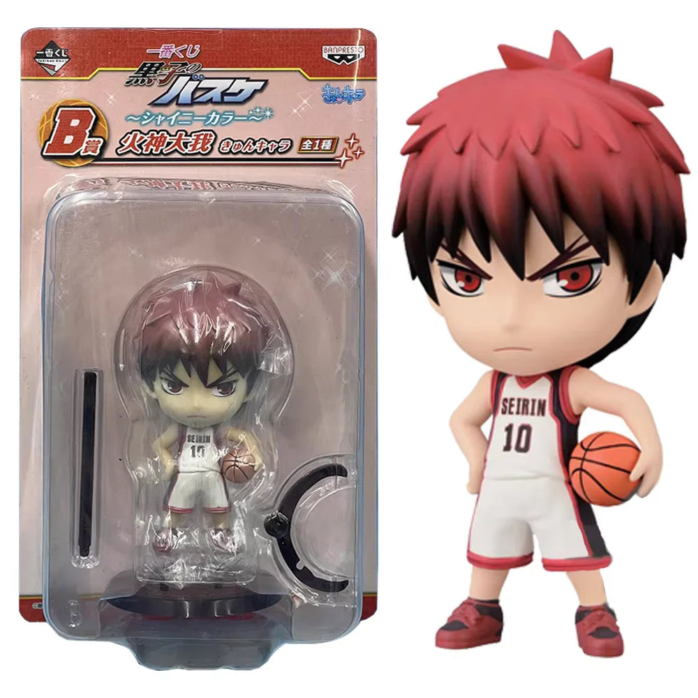 10CM Anime Kuroko's Basketball Figure Kagami Taiga Aomine Daiki Kise Ryota Midorima Shintaro Kuroko Tetsuya Anime Model Toys PVC