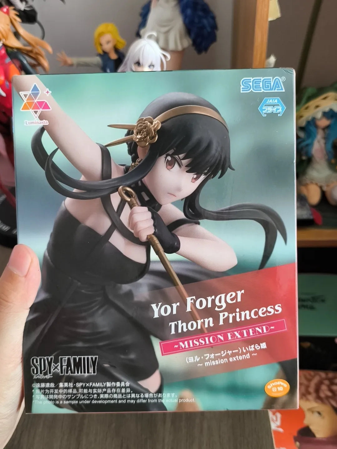 In stock SPY FAMILY Luminasta YOR FORGER LOID mission extend Original Anime Figure Model Toy Desktop ornaments decorate Gift