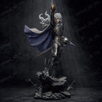 9cm/15cm/19cm/25cm Grieffith Berserk 3D Printed White Figurines DIY Painting Miniatures Figurines Collection Models