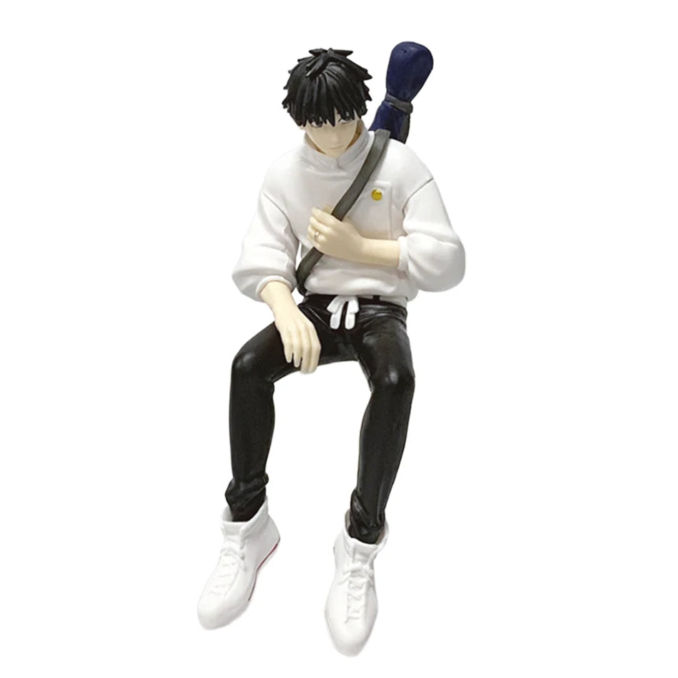 Anime Jujutsu Kaisen Figure Yuta Okkotsu Itadori Yuji Gojo Satori Fushiguro Megumi Kugisaki Toy Car Decoration PVC Model Gift