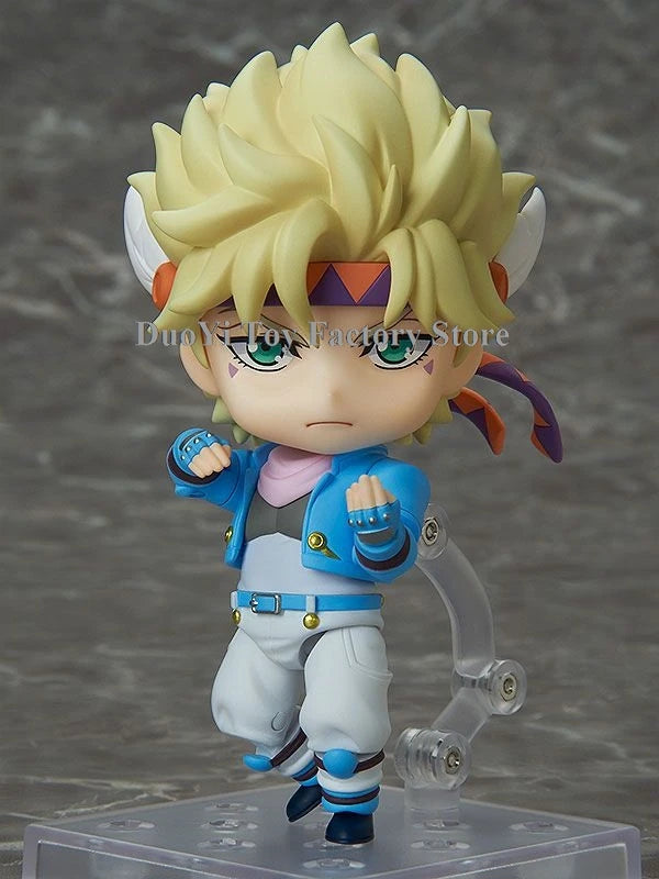 10cm JOJOs Bizarre Adventure Caesar Anthonio Zeppeli 1516 Action Figure Toys Doll Christmas Children's Gifts