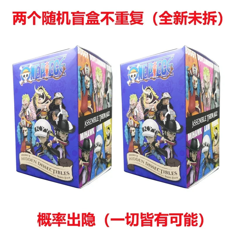 One Piece Mightyjaxx Blind Box Fourth Generation Boa Hancock Buggy Doflamingo Action Figure Anime Mystery Box Gift Toy Model