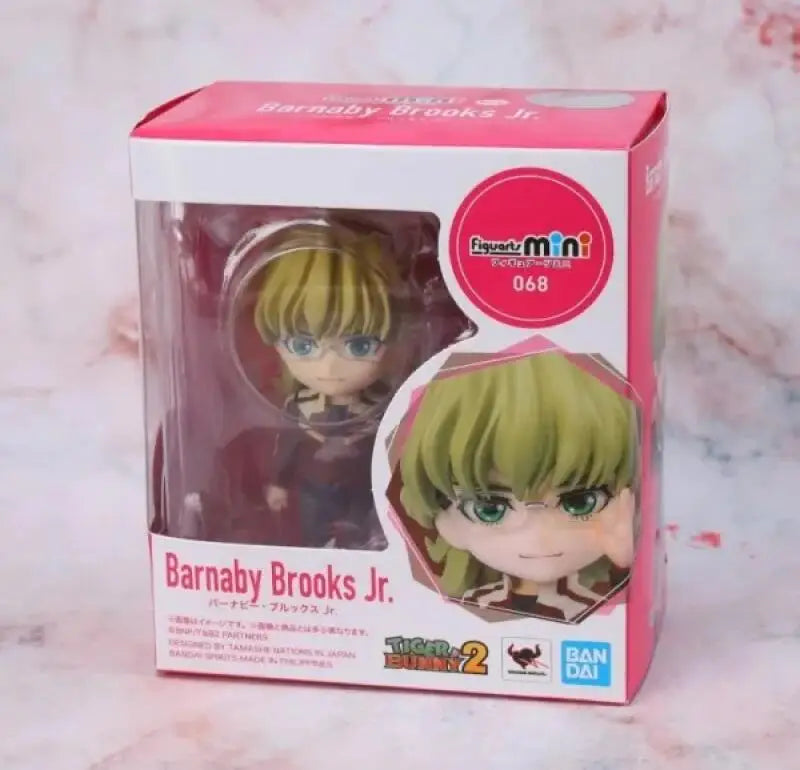 Bandai Original TIGER & BUNNY 2 Anime Figure Figuarts mini Barnaby Brooks Jr.Action Figure Toys For Kids Gift Collectible Model