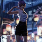 Chainsaw Man Reze Reese Devil Series Sexy Girl Pvc Statue Anime Figurine Model Desktop Ornament Collection Toys Birthday Gifts