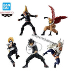Original Bandai My Hero Academia THE AMAZING HEROES Hawks Kaminari Denki Aizawa Shouta Collections Anime Action Figures Model