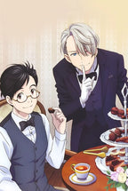 Victor Nikiforov Katsushige Yuuri diamond Painting Anime Wall Art  for Yuri on Ice Fans Home Decor Stylish Wall Decor