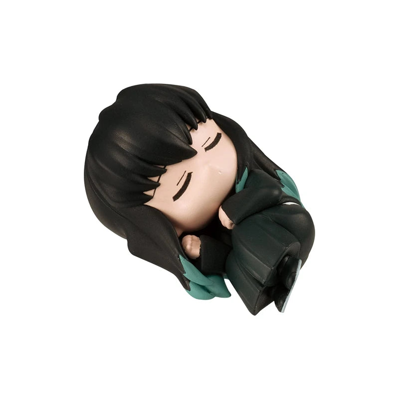 Demon Slayer Tokitou Muichirou Kochou Shinobu NO.2 Sleep Modeling Gashapon Ornament Action Figure Model Toys