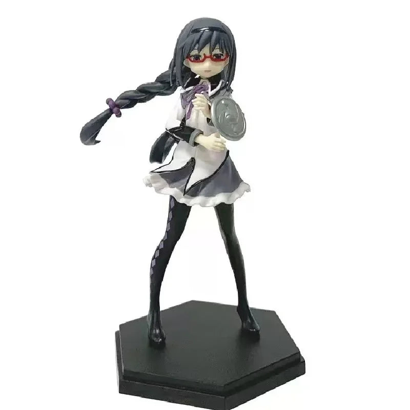 22cm PMMM Magical girl Anime Figure Kaname Madoka Action Figure Kawaii Akemi Homura Figurine cute Loli Collection Model Toy Gift