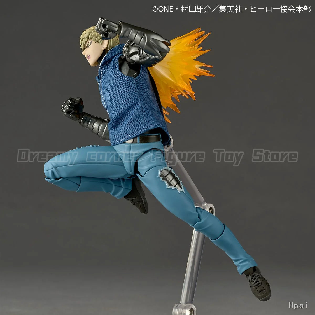 【In Stock】KAIYODO Revoltech AMAZING YAMAGUCHI One-Punch Man Genos Action Figure Collection Toys Gifts